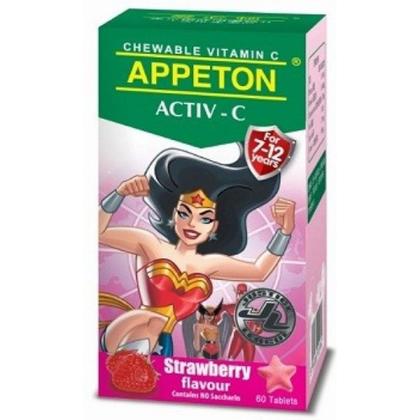 Appeton Activ-c Strawberry 60'S